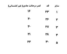 شورتک جین نقلی اسپرت