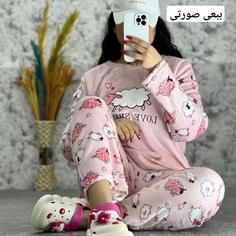 لباس زنانه بلوز شلوار تدی استیکری