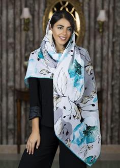 روسری نخ بهاره دوردست دوزdk0034 Cotton scarf