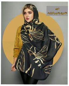 شال مجلسی ابریشم e015 shawl