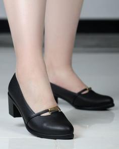 کفش مجلسی پاشنه دار زنانه ds00866 college shoe