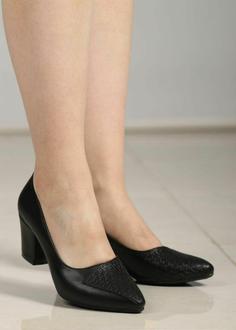 کفش مجلسی پاشنه دار زنانه ds00834 college shoe