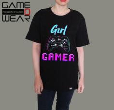 تی شرت طرح گیمر GAMER GIRL