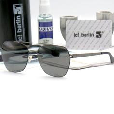 عینک آفتابی خلبانی تیتانیومی آیس برلین ic Berlin 0111 UV400  POLARIZED