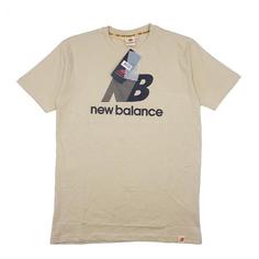 تیشرت ورزشی نیو بالانس new balance رنگ کرم کد va515