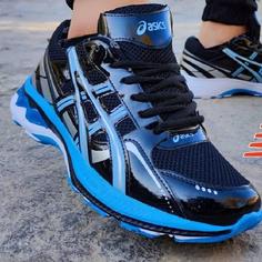 کفش کتونی مردانه مدل asics اسیکس کد 1461 مشکی آبی سایز 41 تا 44 