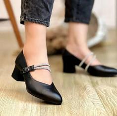 کفش پاشنه دار مجلسی زنانه ds01005 women shoe