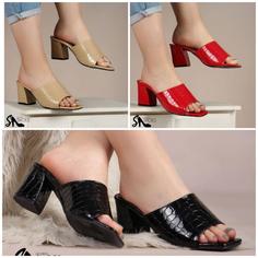 کفش صندل پاشنه دار زنانه ds01158 sandal shoe