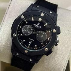 ساعت مچی مردانه مشکی HUBLOT مدل 1214