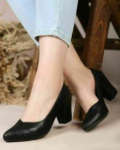 کفش مجلسی پاشنه دار زنانه ds00862 college shoe