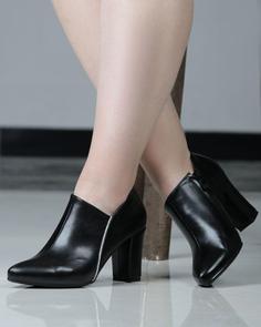 کفش زنانه چرم مجلسیds00757 college shoe