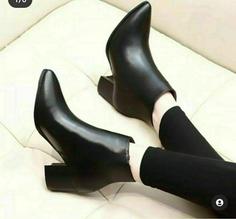 کفش نیم بوت مجلسی زنانهds00338 formal shoe