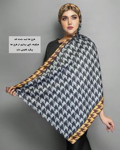 شال مجلسی ابریشم e012 shawl