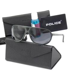 عینک آفتابی خلبانی پلیس POLARIZED UV400 دسته فنر POLICE