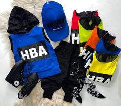 تاپ شلوارک HBA رنگ آبی😍😍😍مناسب۱۸ماه تا۱۶سال