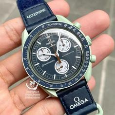 ساعت مچی امگا سواچ زمین Omega x Swatchمدل Mission to Earth  رنگ سبز     مدل های کپی مشابه اصلی 