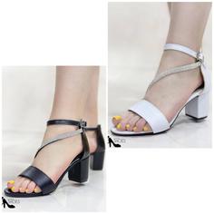 کفش صندل پاشنه دار زنانه ds01145 sandal shoe