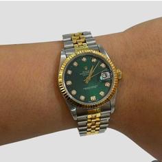 ساعت زنانه رولکس Rolex صفحه سبز