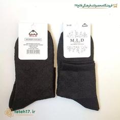 جوراب زنانه مشکی ابریشمی mld