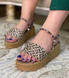 صندل لژدار زنانه ds01379 sandal shoe