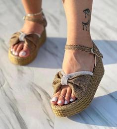 صندل کنفی زنانه ds01295 sandal shoe