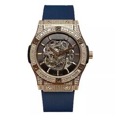 ساعت مچی مردانه هابلوت مدل Hublot Skeleton Automatic Diamonds 5156B