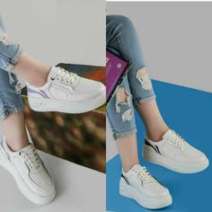 کفش کتانی زنانه لژدار اسپرت زیره پی یوds00634 WOMAN SNEAKER