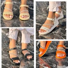 صندل اسپرت چرم زنانه ds01310 sandal shoe