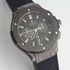 ساعت مردانه هابلوت بند رابر دارای روزشمار Hublot