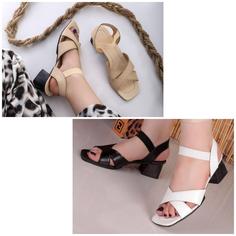 صندل پاشنه دار زنانه ds01351 sandal shoe