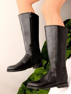 کفش چرم بوت بلندمجلسی زنانهds00406 women s boot