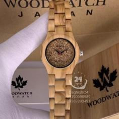 ساعت مچی چوبی فانتزی برند Wood 1970