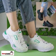 کفش کتانی زنانه اسپرت زیره پی یوds00622 WOMAN SNEAKER