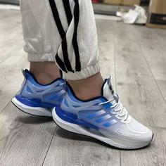 کفش و کتونی مردانه مدل ADIDAS آدیداس رنگ سفید آبی کد 57897