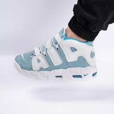 کفش و کتانی مردانه مدل ایر آپتمپو Nike air more Uptempo رنگ آبی سفید کد 55128