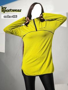 بلوز نیم زیپ فینگردار ورزشی زنانه Reebok کد 001 Reebok code 001 womens sports half zip blouse