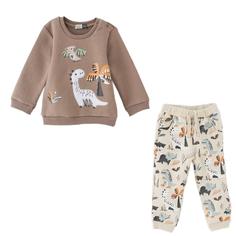 ست پیراهن و شلوار نوزادی ایندیگو مدل 421148 Indigo baby boys shirt and pants set  model 421148