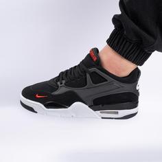 کفش کتانی اسپرت ساقدار مردانه رنگ مشکی مدل نایک NIKE Jordan 4 کد 71379