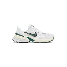 کتونی نایک راننیگ وی2کا سفید کرم سبز Nike V2K Run Fir White Green