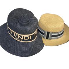 کلاه حصیری برند FENDI ROMA