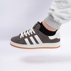 کفش و کتانی مردانه مدل ADIDAS CAMPUS آدیداس کامپوس رنگ طوسی سفید کد 57895