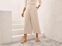 شلوار لینن  کنف  زنانه برند اسمارا کد ۴۰۸۴۷۱ Womens Linen Pants