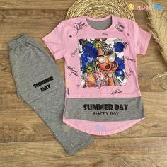 تیشرت ساپورت دخترانه مدل summer day