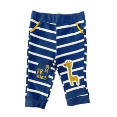 شلوار نوزادی پسرانه نیلی مدل فرندز frinds 8944 Indigo baby pants for boys  model lion 8811