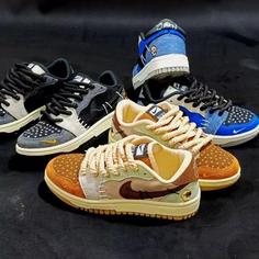 کتونی جردن 1 وودو رنگ کرم جدید و ترند air jordan 1 voodoo