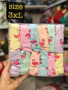 شورت لیفه‌ای زنانه فلامینگو سایز 3xL🌺🌺 بسته 12 تایی