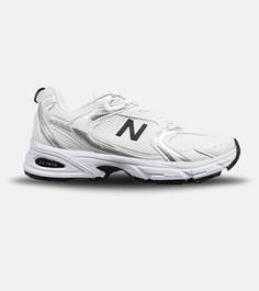 کفش کتانی مردانه و زنانه سفید نقره ای NEW BALANCE 530 مدل 5507