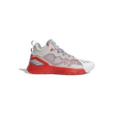 کفش بسکتبال آدیداس دی روز طوسی قرمز Adidas D Rose Son of Chi Cloud White Vivid Red