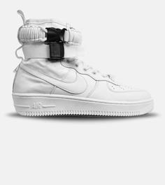 کفش کتانی ساقدار مردانه سفید NIKE AIRFORCE AF1 مدل 5486