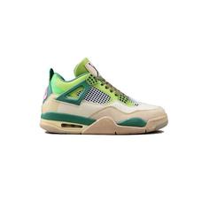 کفش نایک ایرجردن 4 اسنورلاکس سبز روشن Nike Air Jordan 4 Green Snorlax